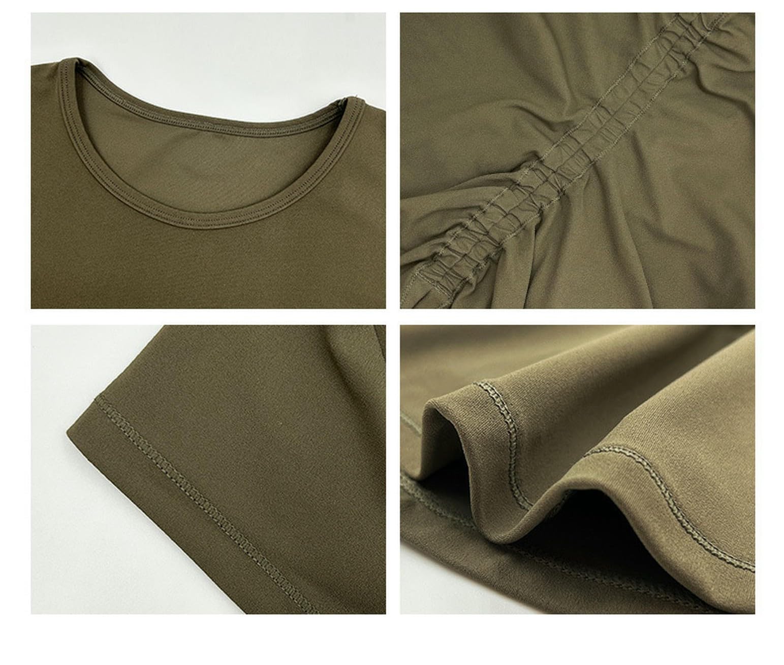 Abbigliamento Yoga Donna Gonna Slim Ed Elastica da Abito di Fitness Sportivo A metà Lunghezza-Grigio-s