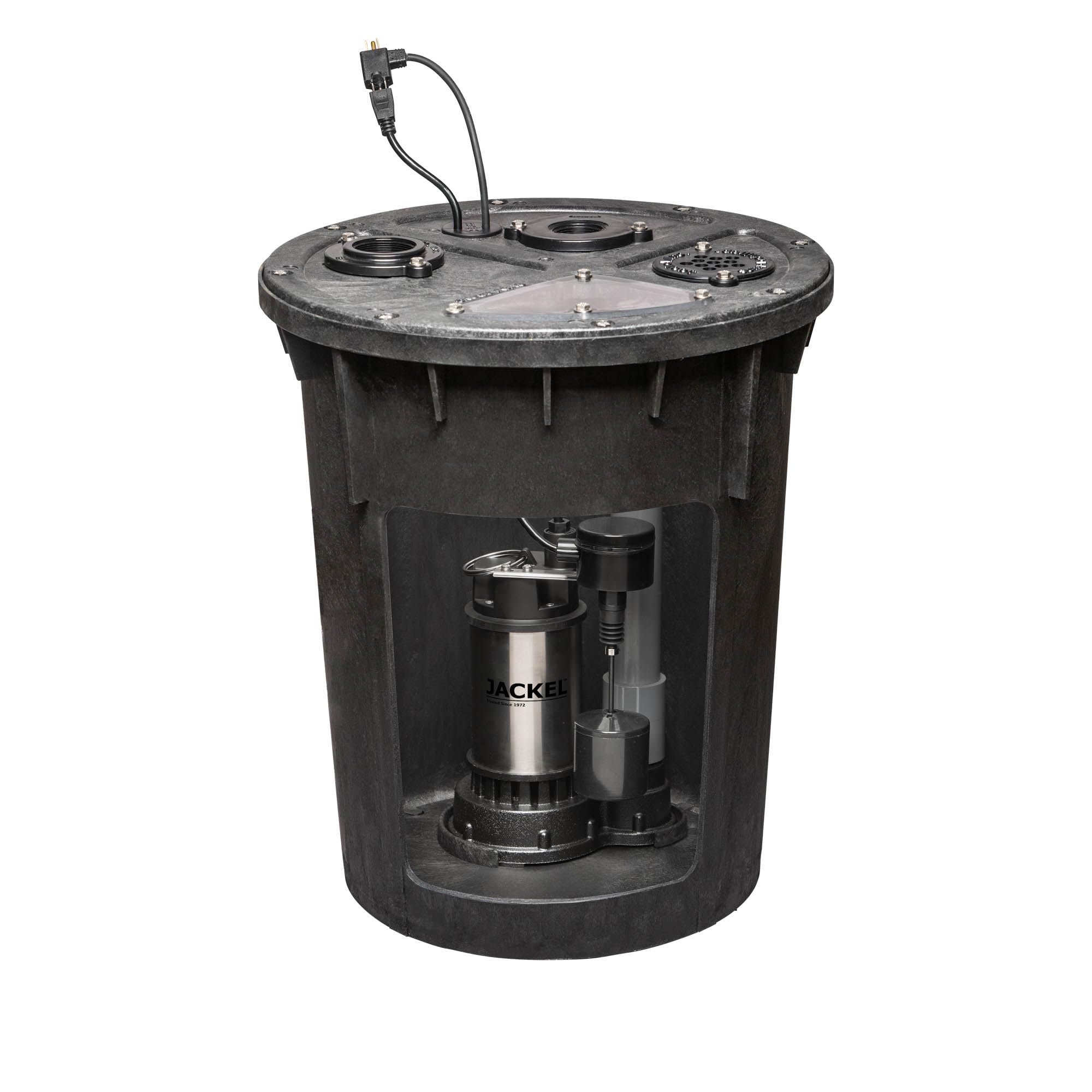 JACKEL JPACK22S-250V Pre-Plumbed Sump Pump System
