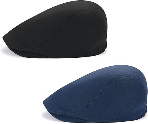 Newsboy Sombreros para hombre gorra plana para hombre gorra Gatsby Cabbie clásica suave transpirable ajustable gorra
