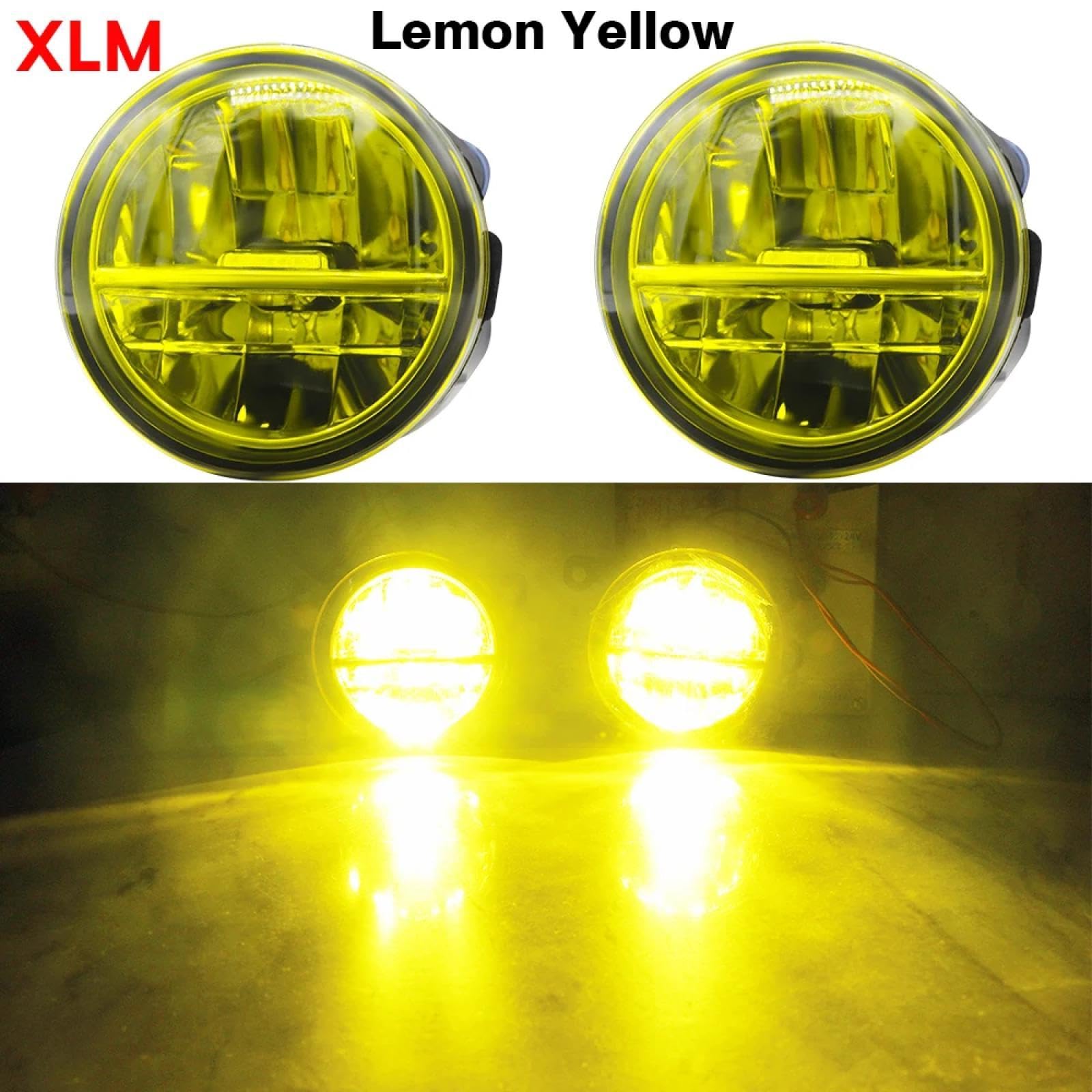Mistlampen 2 X Zespół świateł przeciwmgielnych przedniego zderzaka samochodu 30W 6000 Dla lm Zewnętrzne światła przeciwmgielne LED do jazdy dziennej DRL H11 Dla Nissan Dla Lafesta 2004-2017