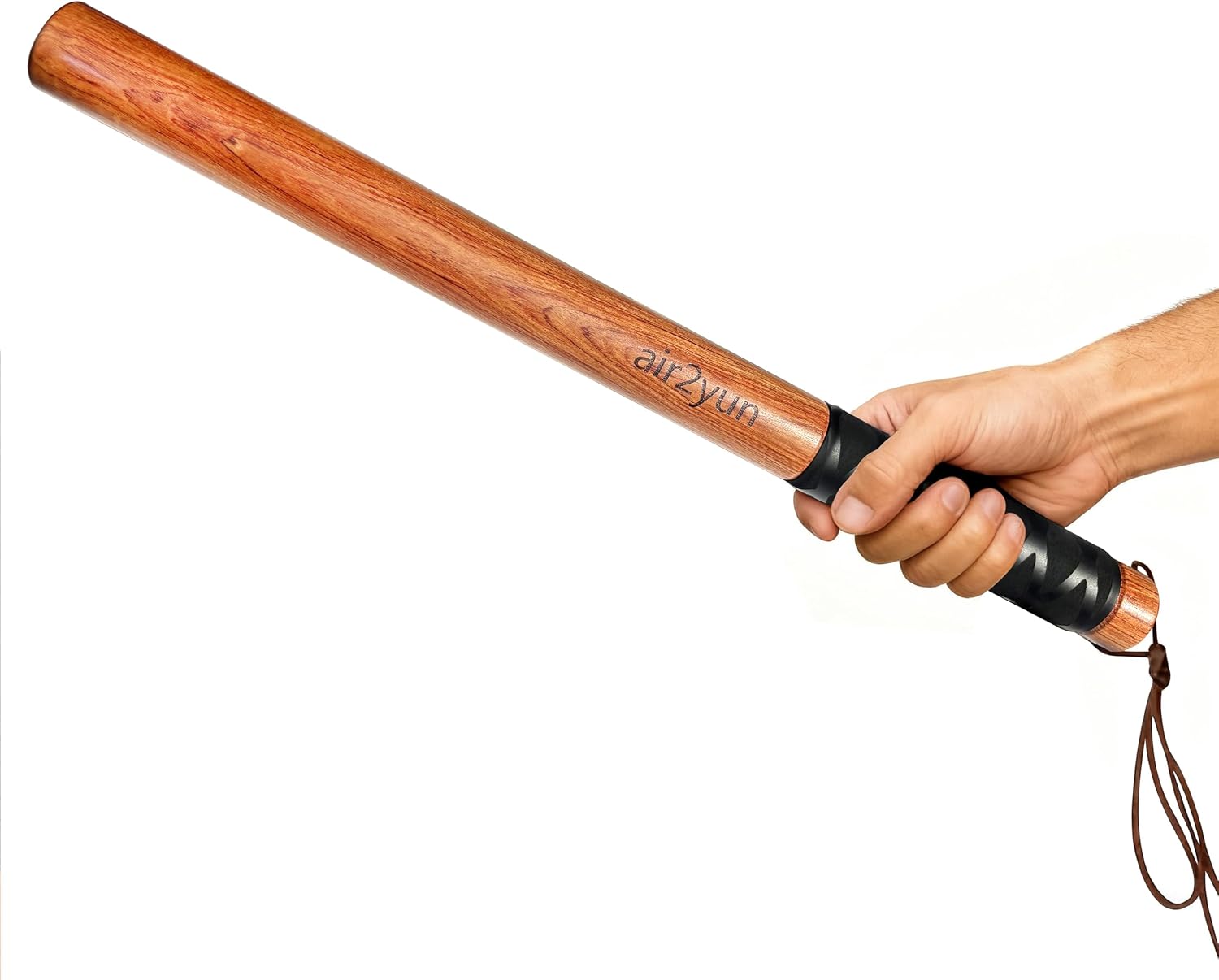 Wooden Tire Thumper, Fish Bat, Tire Knocker for Truckers, Trucker Tool for Checking Tire Pressure, Weighted Tire Checker Bat with Comfort Extra Grip, Idea Gift for Truck Drivers ( Natural Color )