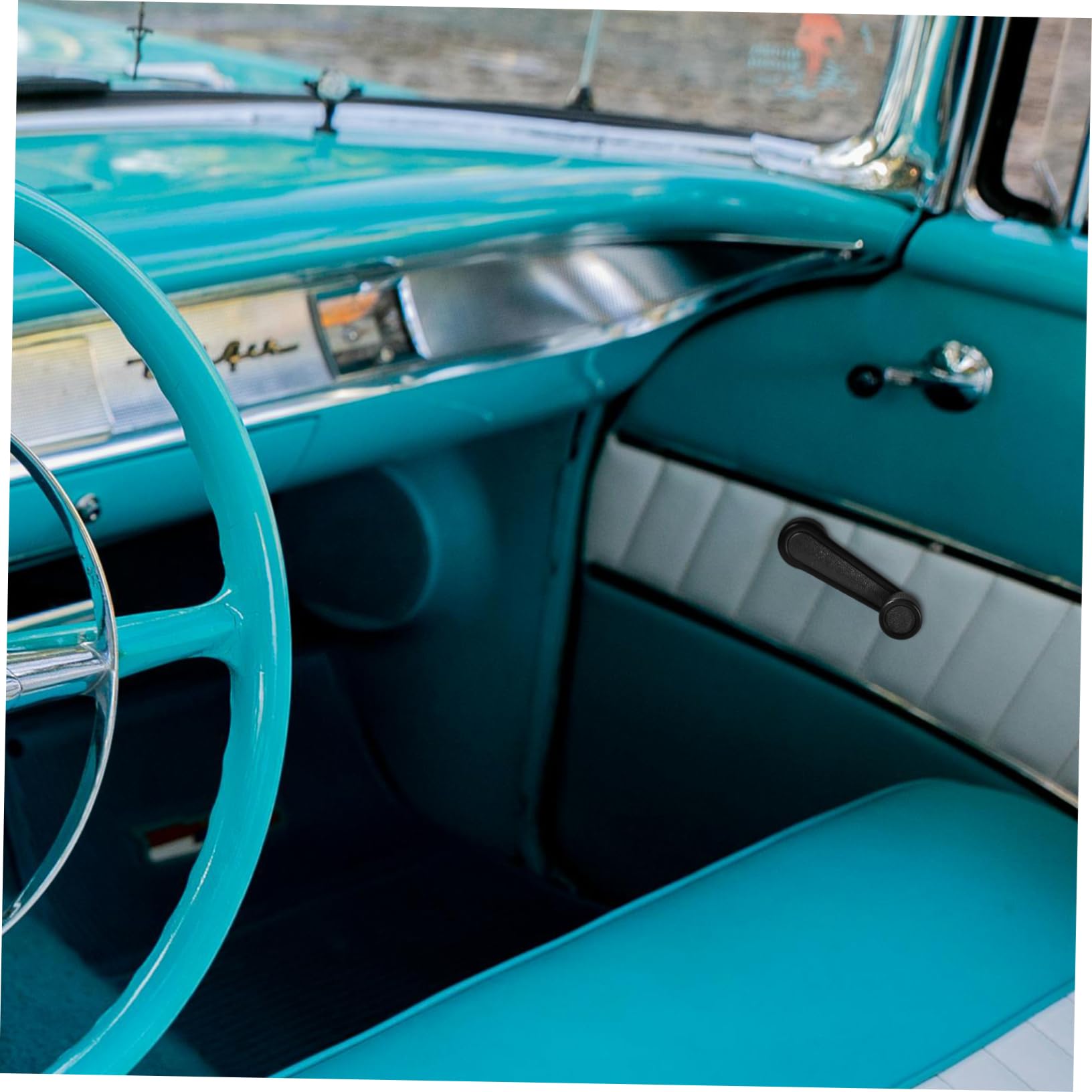 Ciieeo Interior Window Crank Handle Plastic Car Window Handle Replacement Parts