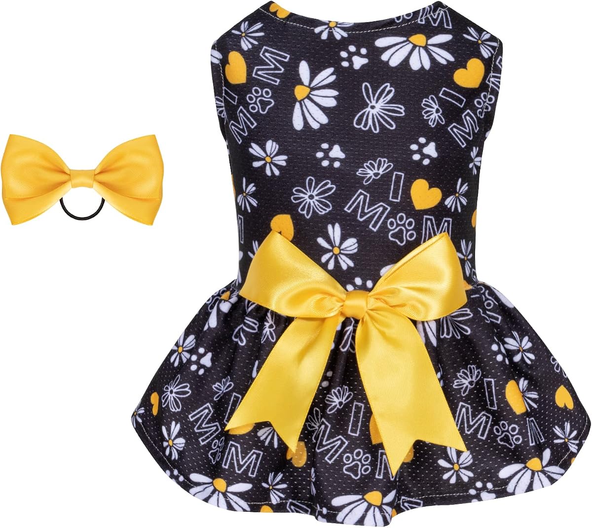 CuteBone Dog Mesh Dress Puppy Sundress Pet Outfit Summer Fashion for Small Dogs Girl Cat Clothes