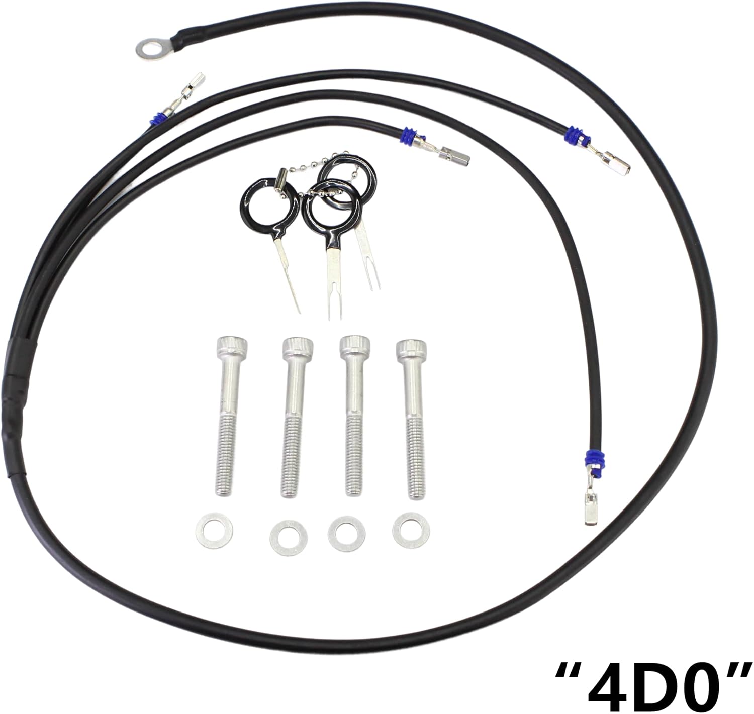 Ignition Coil Ground Kit CGK “4D0” 4D0971994 Fits For VW Volkswagen Audi MQB EVO4 1.8T/2.0T