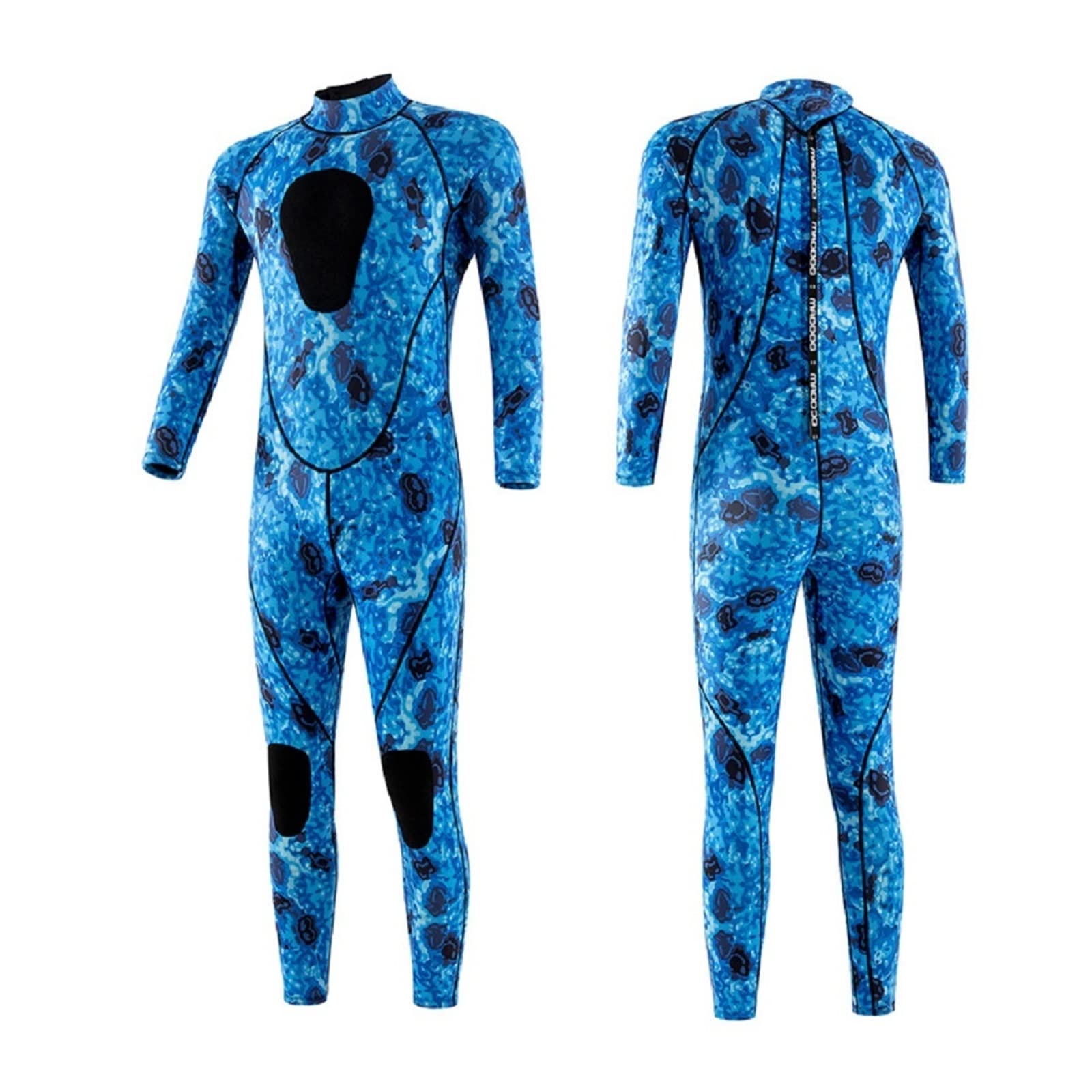 3 MILLIMETRI Neoprene Muta Da Uomo Surf Diving Suit Attrezzatura Pesca Subacquea Pesca Subacquea Kitesurf Abbigliamento Muta Attrezzatura(Camouflage Green,Small)