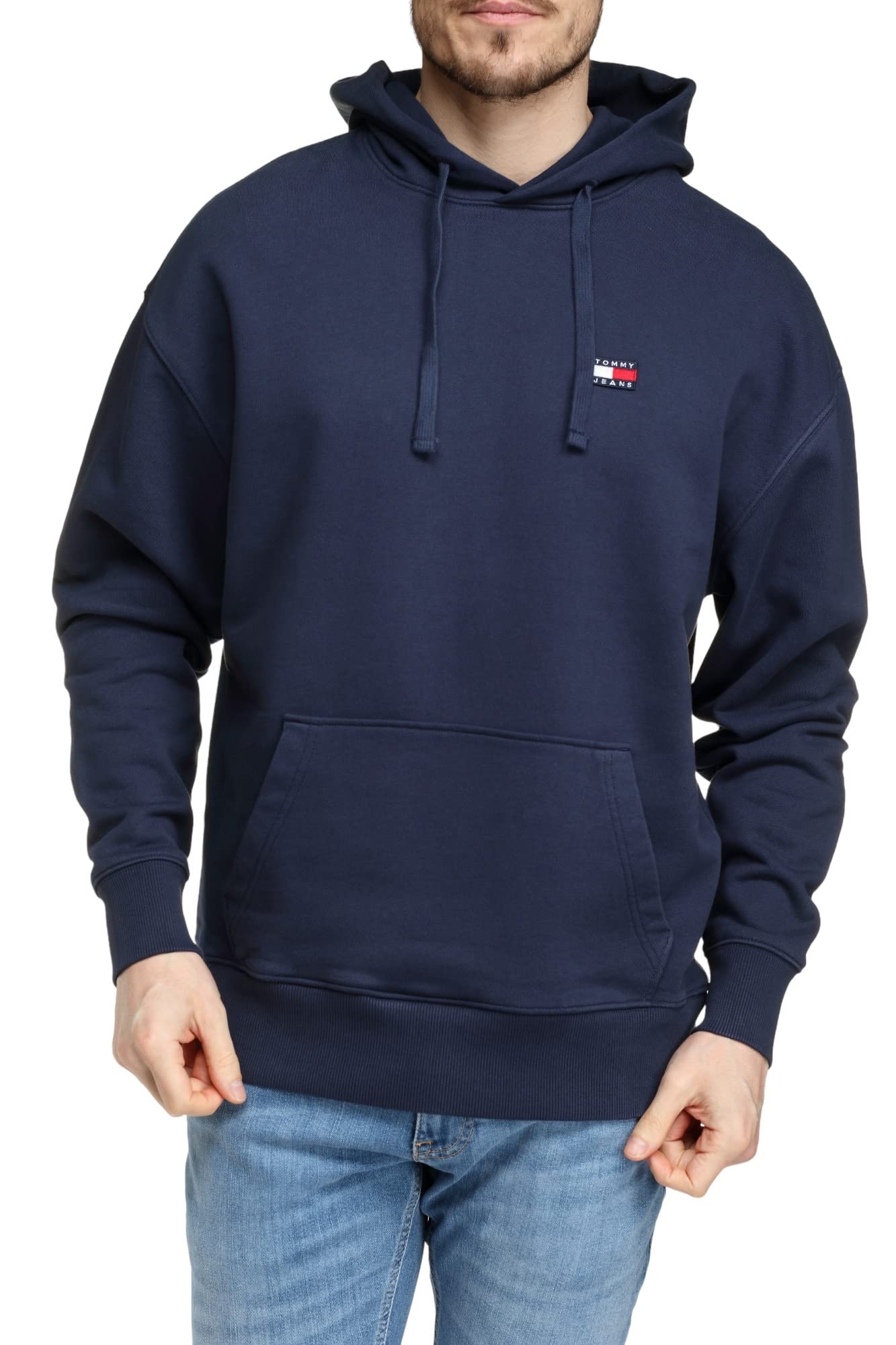 Tommy Hilfiger TJM RLX XS Badge Hoodie Dm0dm16369 Sudaderas con Capucha Hombre (Pack de 1)