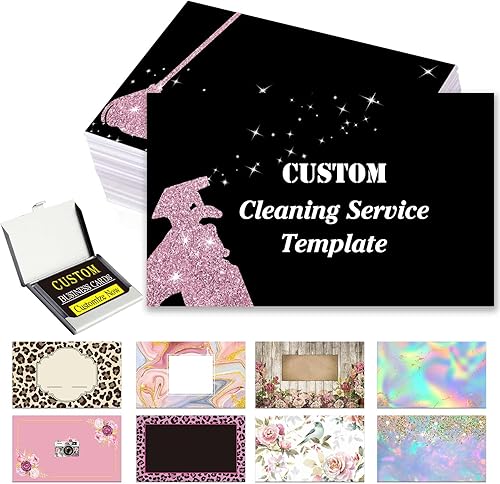 Miniatura 8 de Tarjetas de visita personalizadas de doble cara para negocios personalizadas imprimibles con logotipo imagen 100 200 500 1000