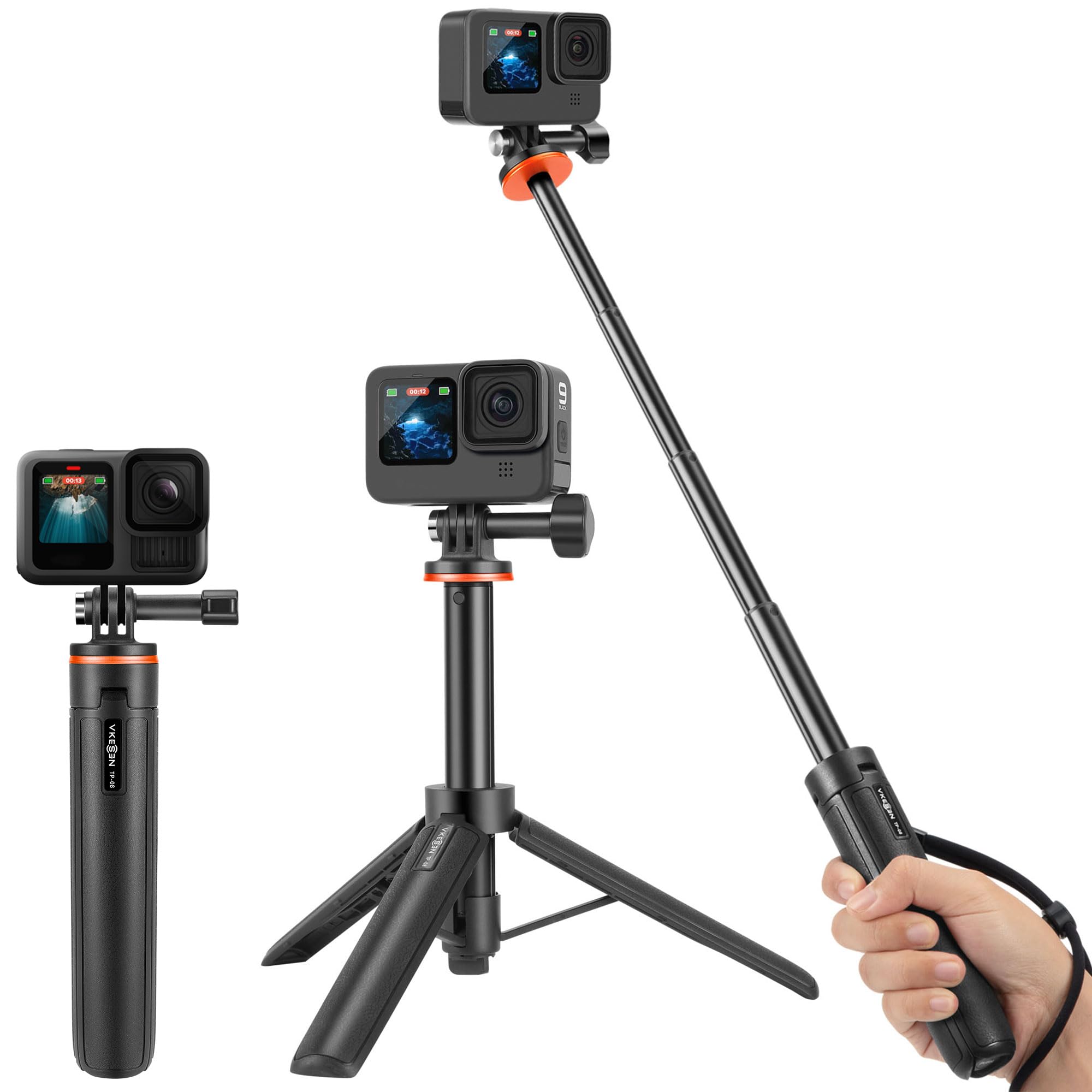 GoPro Volta 自撮り棒・三脚 Amazon | GoPro用 三脚/自撮り棒/一脚兼用 51cm延長ポール