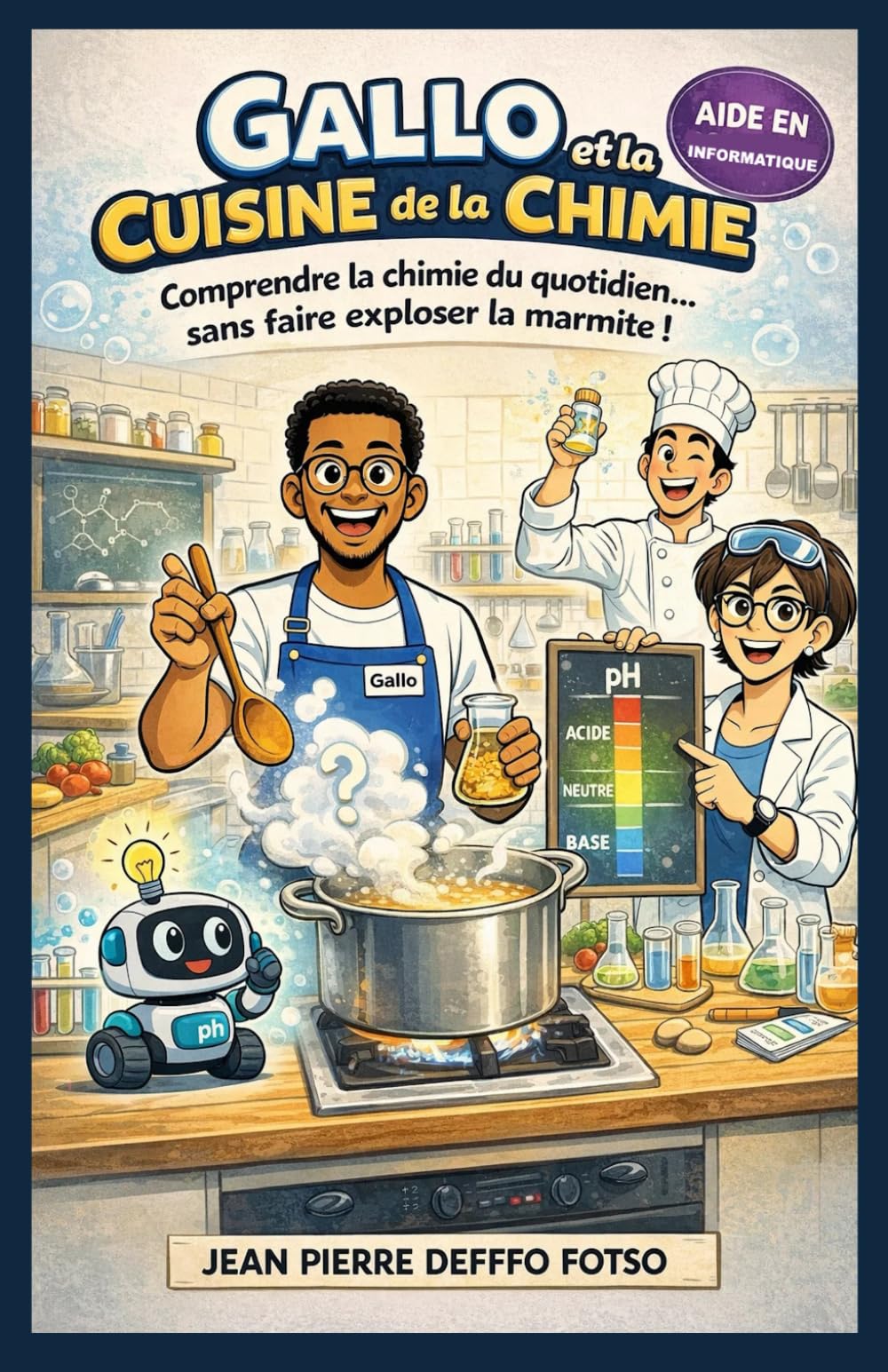 BD Educative : Gallo et la Chimie de la cuisine: Comprendre la chimie du quotidien… sans faire exploser la marmite !