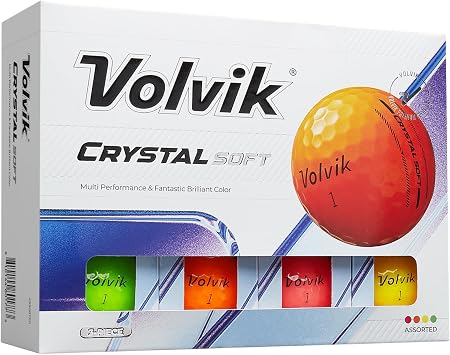 Volvik Crystal Soft Golf Balls