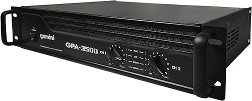 Miniatura 4 de Gemini Amplificador de potencia DJ profesional GPA-3500 3000W