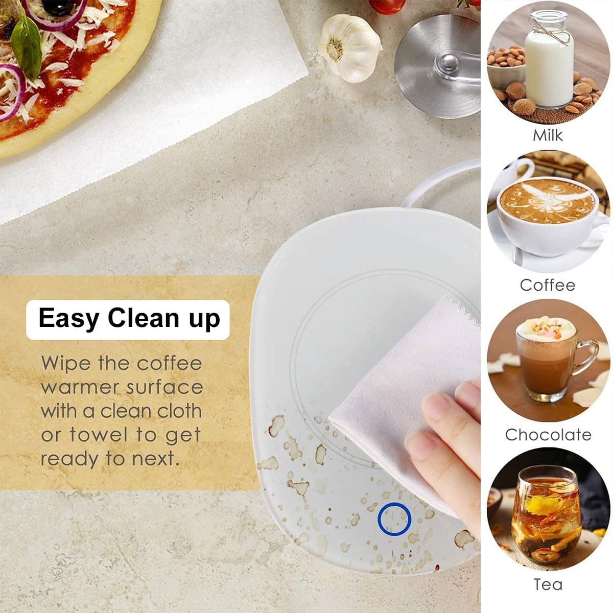Scaldatazze, Scalda Bevande, Scalda Tazza, Piatto Scaldatazze, Scaldatazze Caffè, Scalda Tazza, Scaldatazza Con, Tazza Elettrico Riscaldatore, Scaldatazze Riscaldato, Elettrico Scaldatazzine