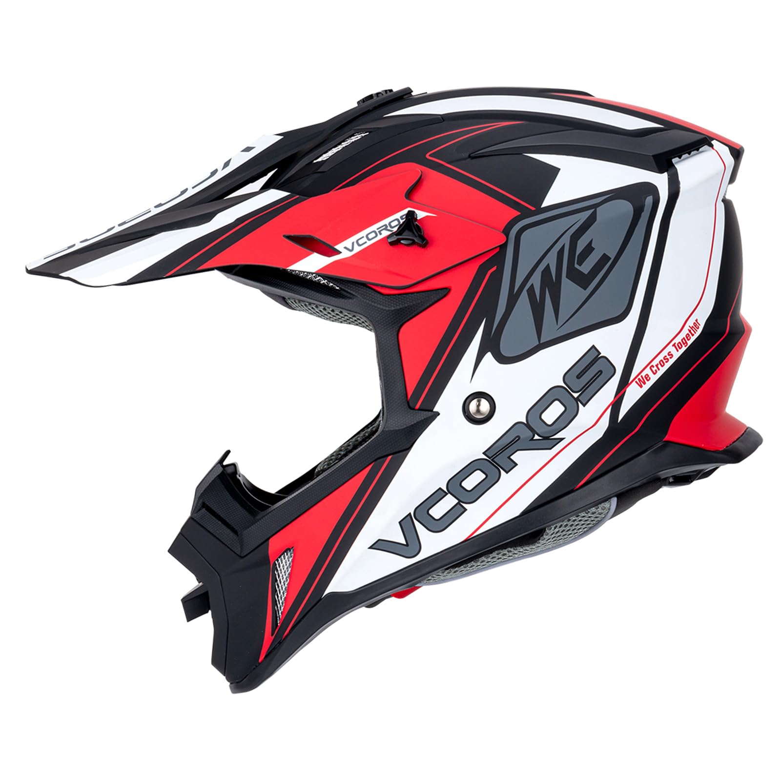 VCOROS H637 Adult Motocross Helmets ATV Dirtbike BMX MX Offroad Adventure UTV Helmets DOT Approved