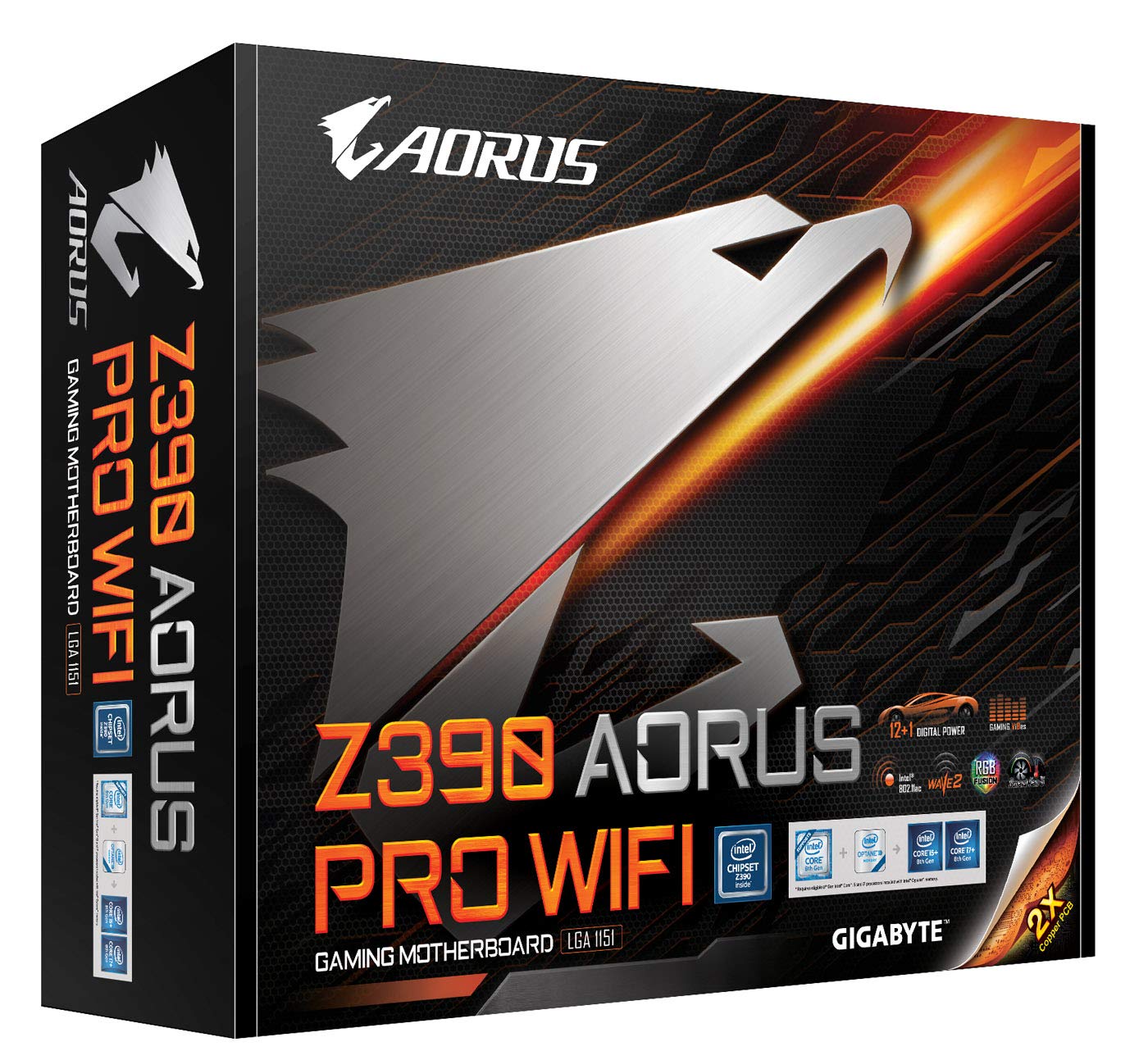 Amazon | Gigabyte Z390 AORUS PRO WIFI motherboard LGA 1151 (Socket 