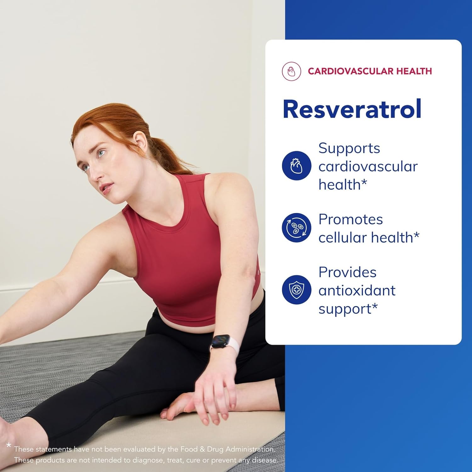 Pure Encapsulations Resveratrol - Cardiovascular, Cellular Health & Memory Support* - 40 mg Trans-Resveratrol - Antioxidants Supplement - Gluten Free & Non-GMO - 120 Capsules - Image 3