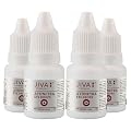 Jiva Ayunetra Eye Drops - 10ml (Pack of 4) | 100% Pure & Natural | Cleanses, Cools & Lubricates dry Eye's