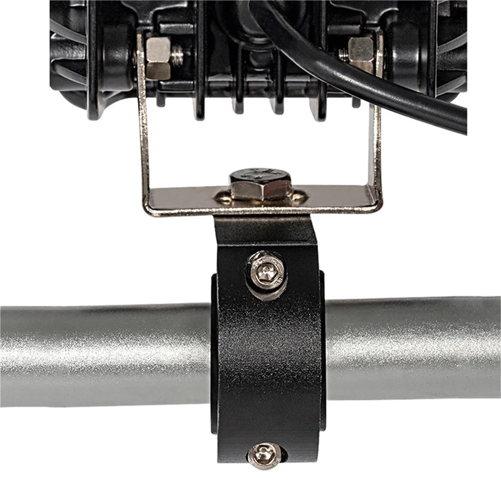Scheinwerferhalterung 22mm Lenker Motorrad Blinker Halterung Rohr Clamp Kit Kopf Licht Lampe Scheinwerfer Halter Unterstützung Klammern