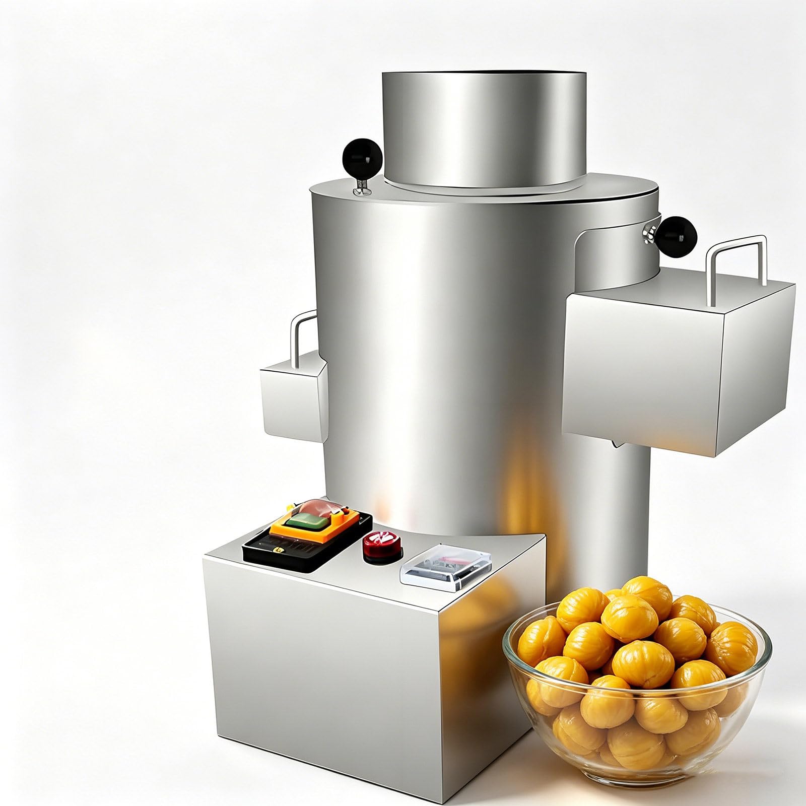 YXYLJOZ Electric Sheller,Automatic Chestnut Shelling Machine, Chestnut Opening Machine, 200kg/H High Efficiency, Essential for Chestnut Processing Plants, Commercial Use