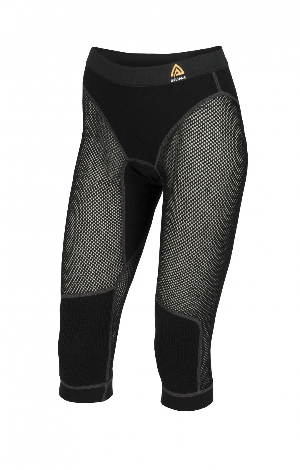 Aclima WoolNet 3/4 damskie majtki Jet Black 2020 bielizna