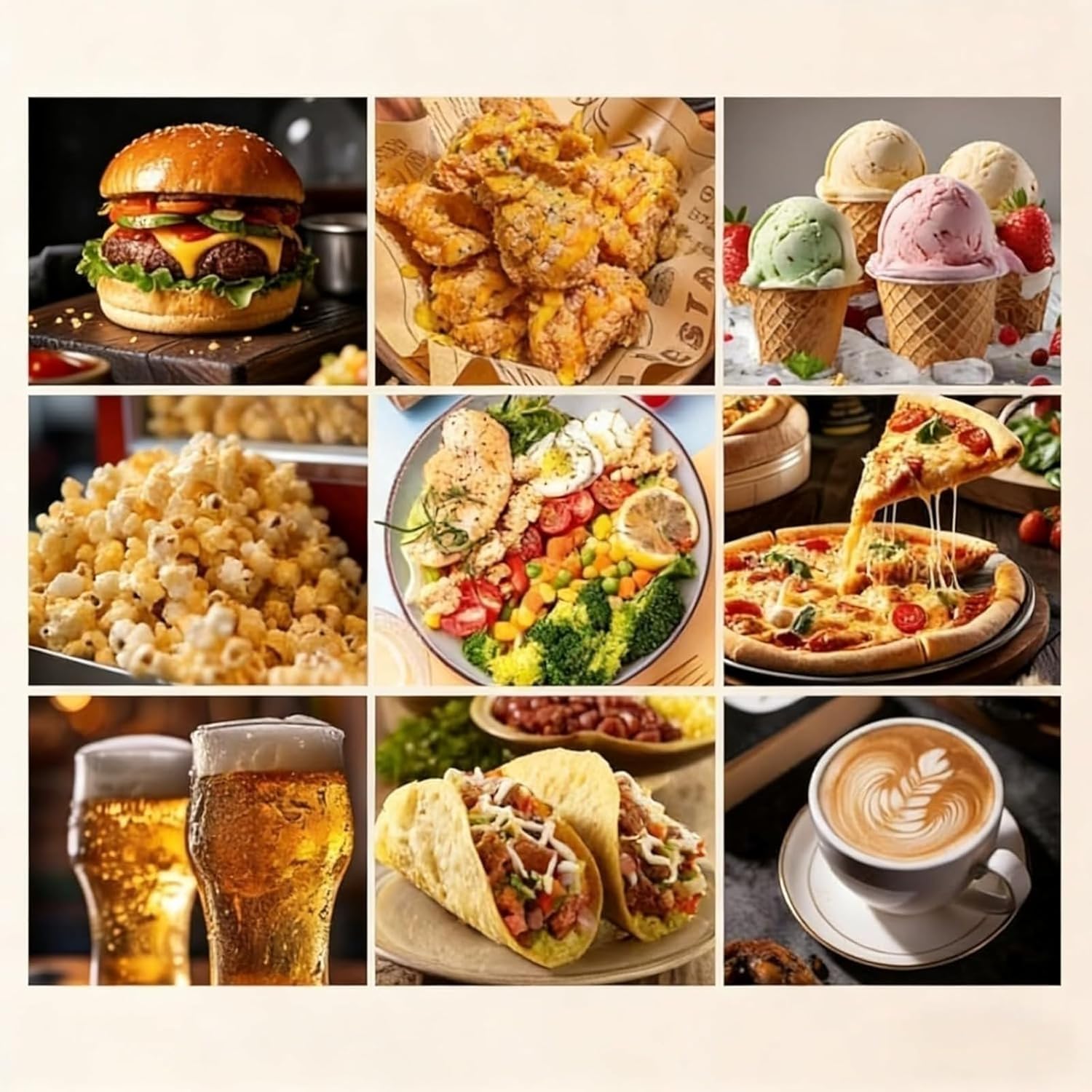 Food Carts for Sale, Fully Equipped Food Trailers with Refrigerator, Oven, Fry,Suitable for Selling Coffee, Ice Cream,BBQ, Hamburgers, Hot Dogs, Pizza