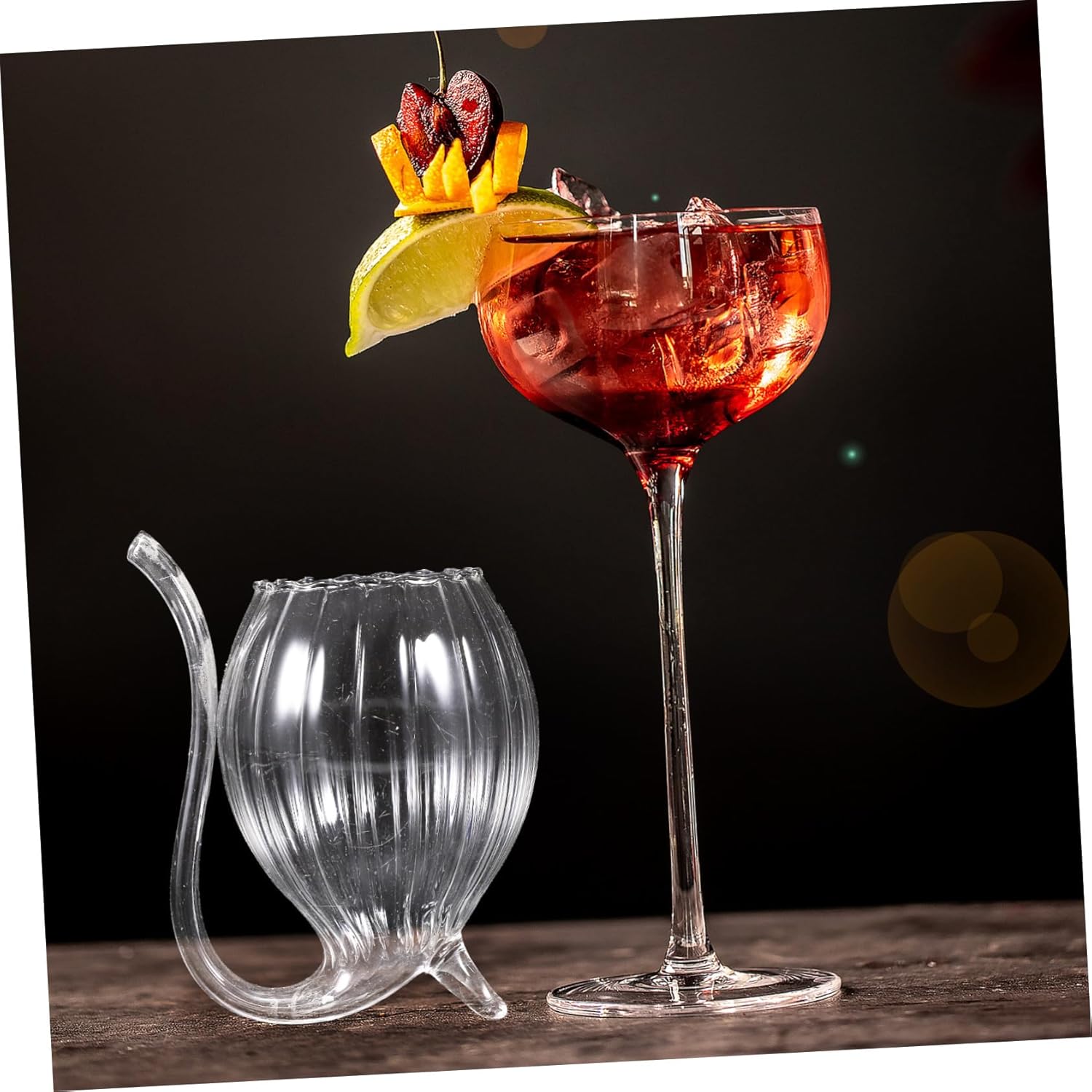 Vampire Glass Drinking Cups 4 Pack Creative Wine Glasses Fancy Cups for Bar Party