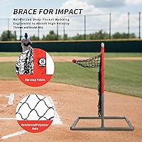 Vista 3 de Baseball Ball Strike Zone,Sangle Soppfy Pitching Net & Baseball Strike Zone Compatible with Softball Balls and Plastic Baseballs.Baseball Net Set Up