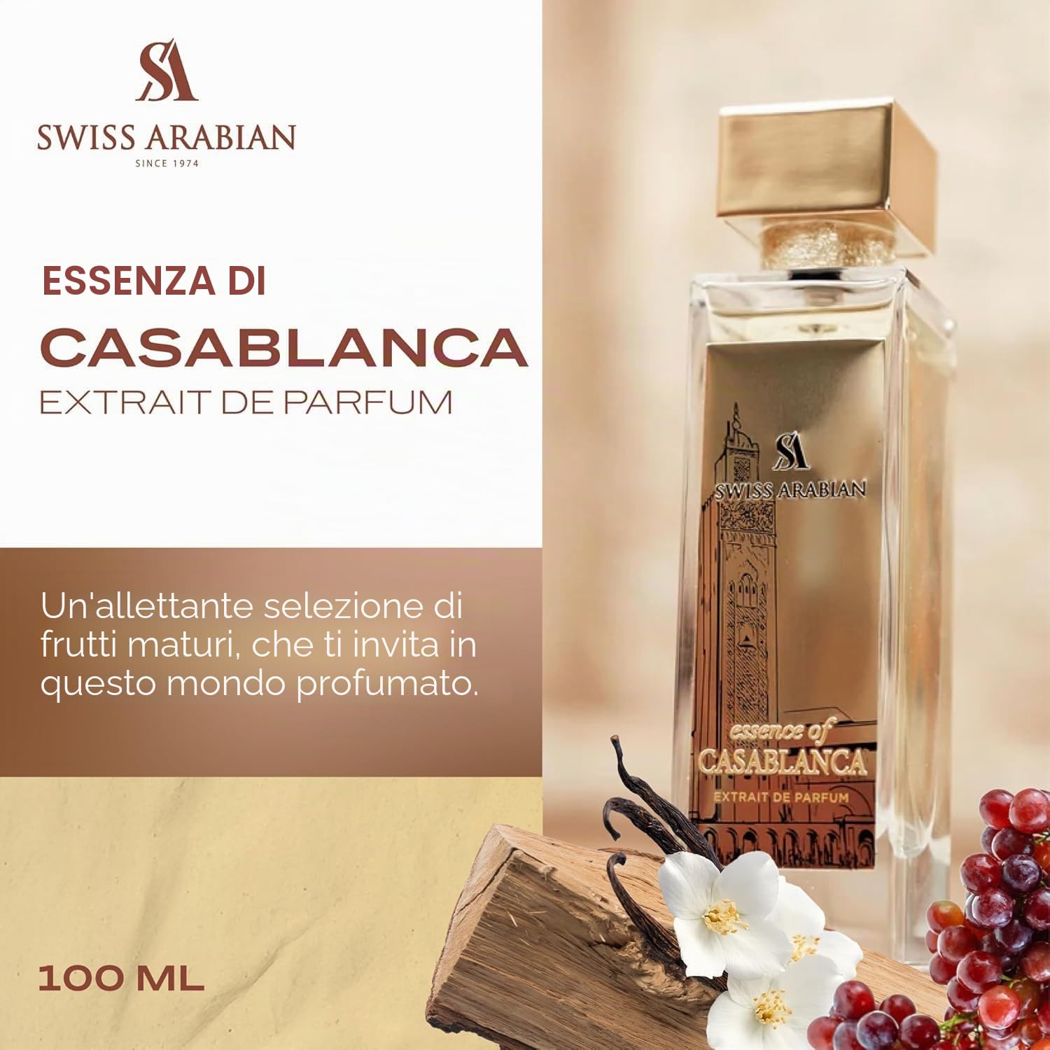 Swiss Arabian Essence Of Casablanca Extracto De Parfum 50ml