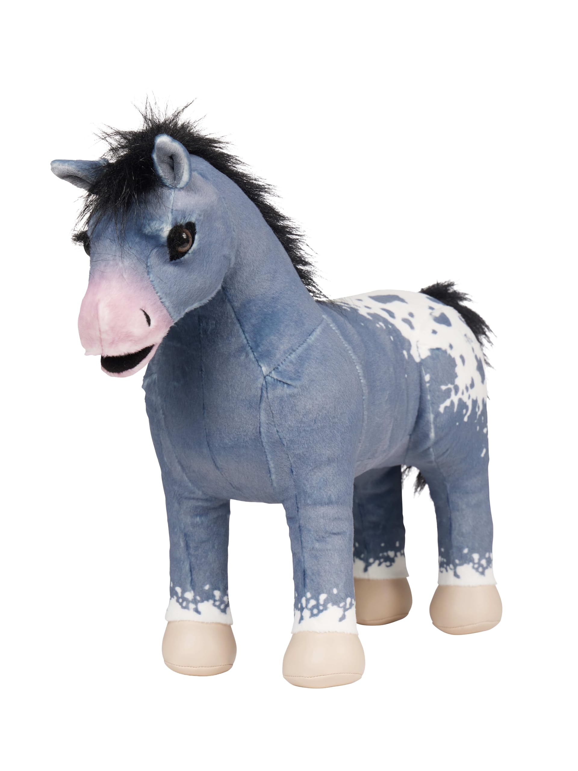 LeMieux Toy Pony Comet - Soft Blue Roan Coat - Includes Navy Branded Carry Rug - Suitable for Ages 3+