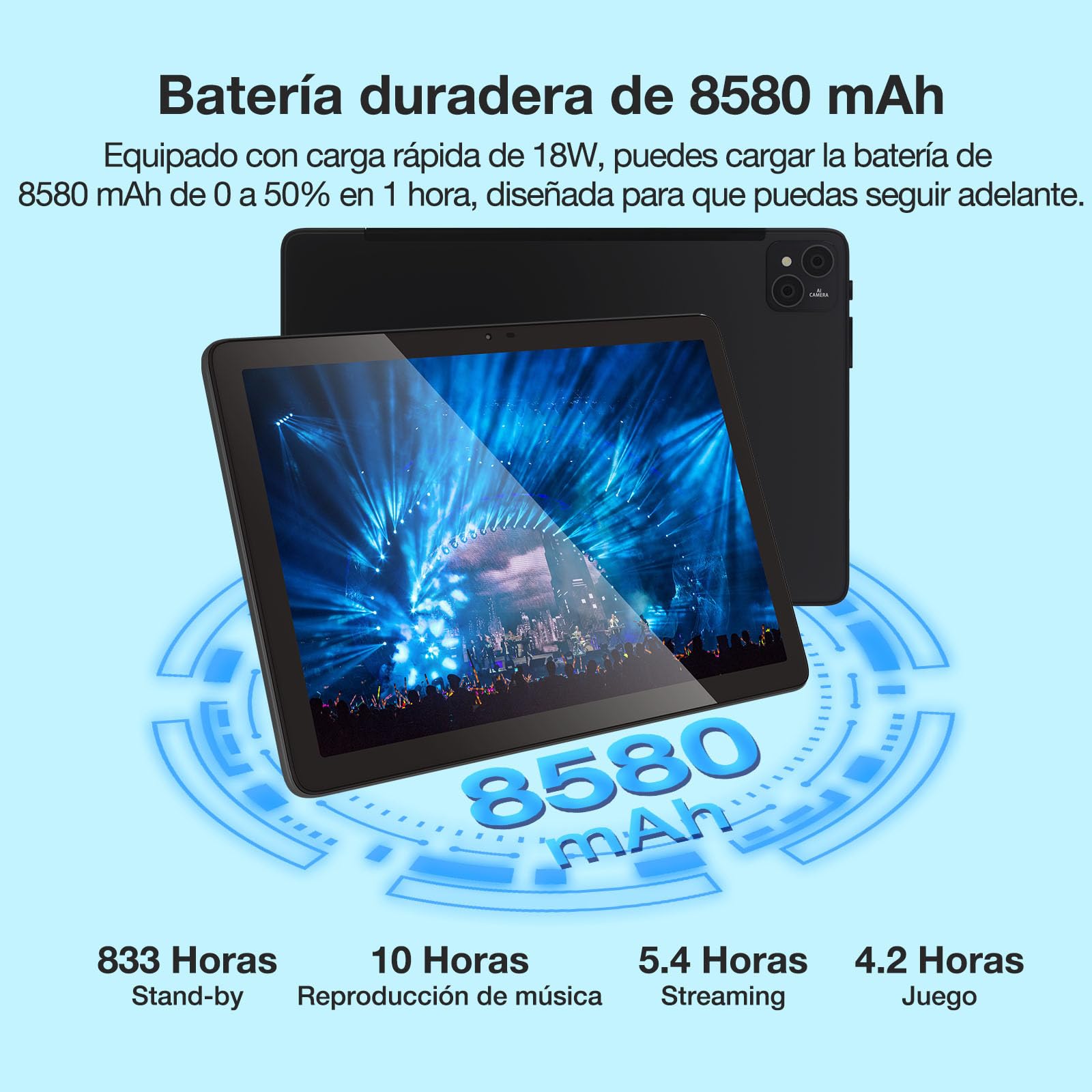 DOOGEE T10 Pro Tablet FHD+ de 10,1 polegadas com 15 GB RAM + 256 GB