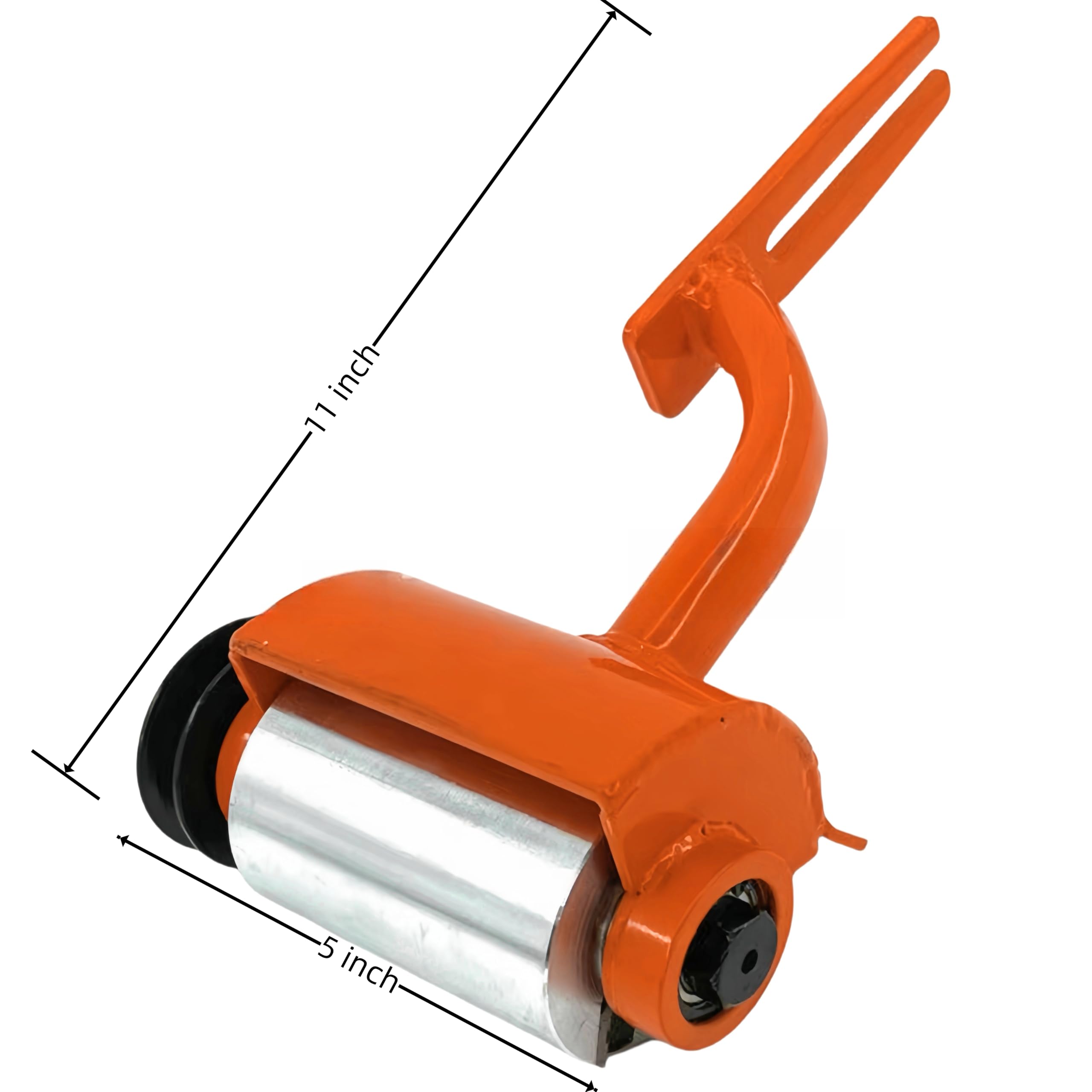 Holzschäler, Entrindungswerkzeug passend für Husqvarna & Stihl Kettensäge, Aluminiumlegierung, Kettensäge, Holzdebarker-Aufsatz mit 6 Klingen für die Holzentrindung, Holzverarbeitung