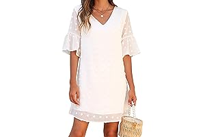 White Gauzy Dress: Feminine Elegance for Summer