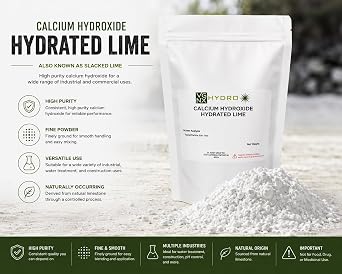 Calcium Hydroxide/hydrated Lime/slacked Lime 3 lb