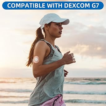 G7 yapışkan yamalar 20 paket üzerinde yama Dexcom G7 nefes renkli CGM yamalar cilt dostu