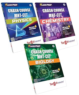 MHT-CET PCB Physics, Chemistry & Biology Book