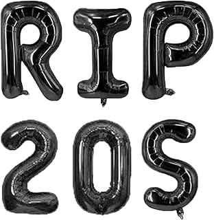 30th Birthday Decorations for Him,RIP To My 20s 30th Birthday Party Supplies,30th Birthday Decoration ,Thirty Birthday decorations for him