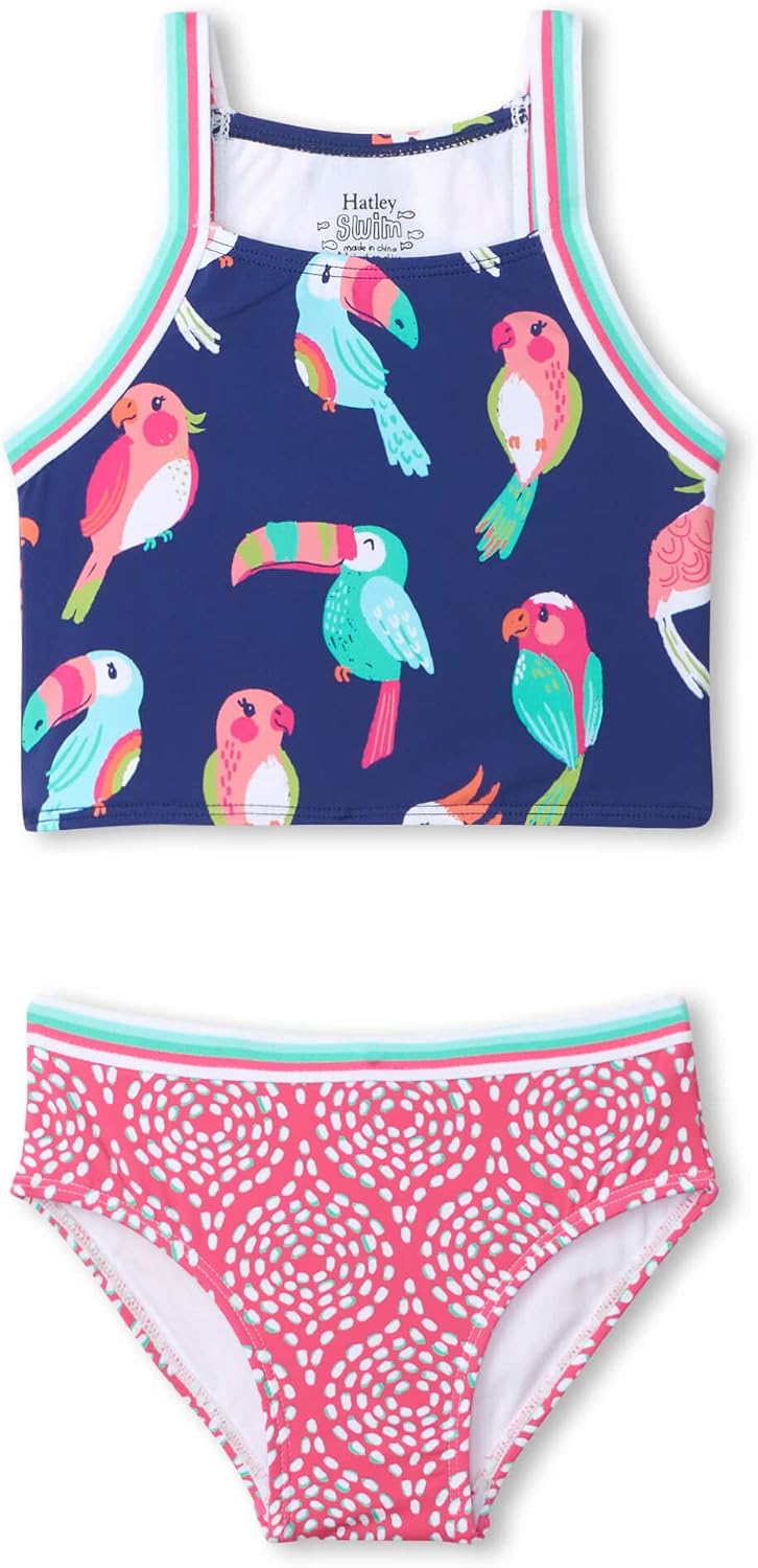 Hatley Girls' Tankini Set : Clothing, Shoes & Jewelry