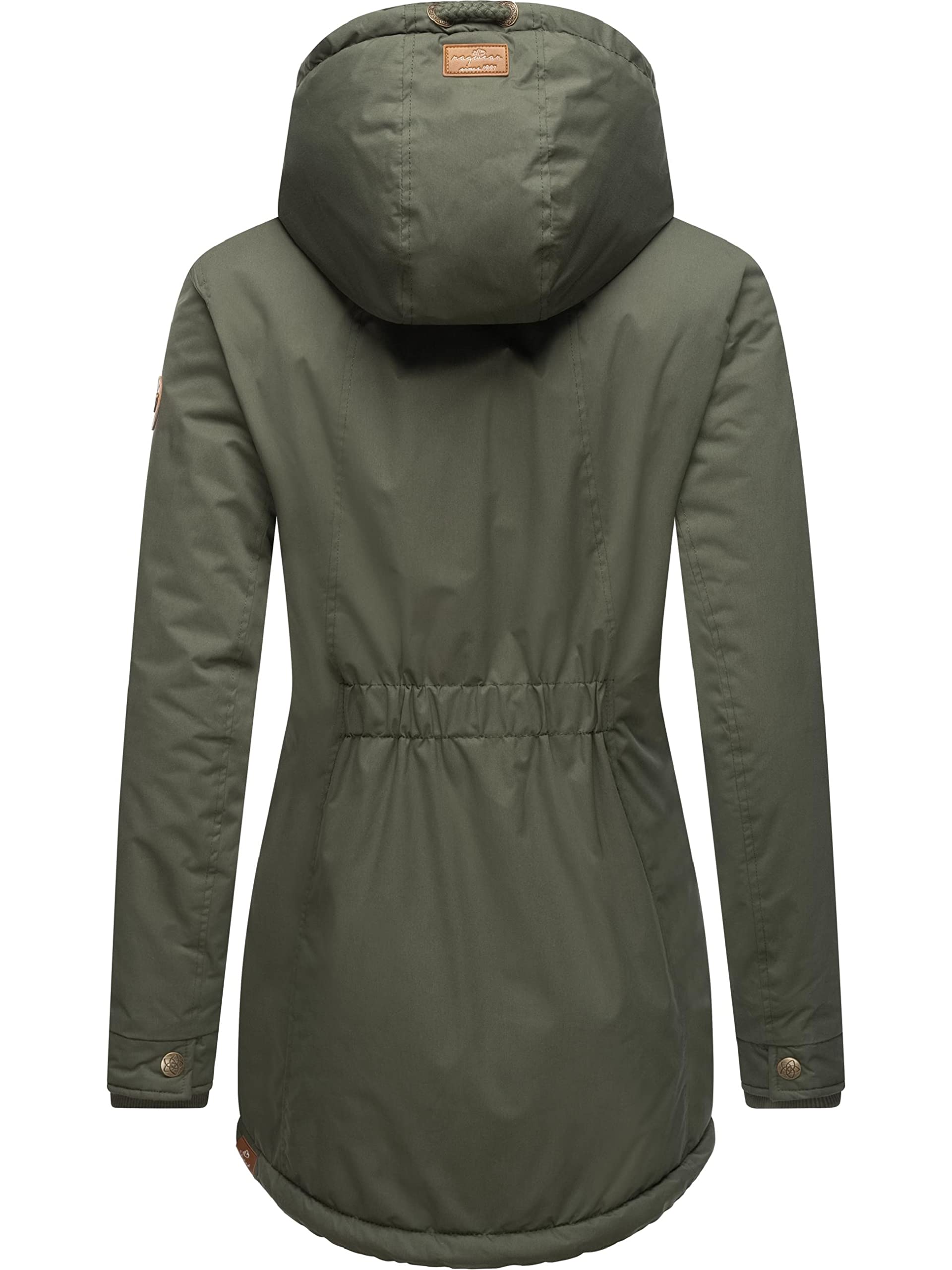 Ragwear Damen warme Winterjacke kurz wasserdicht mit Kapuze Zuzka Winter XS-6XL