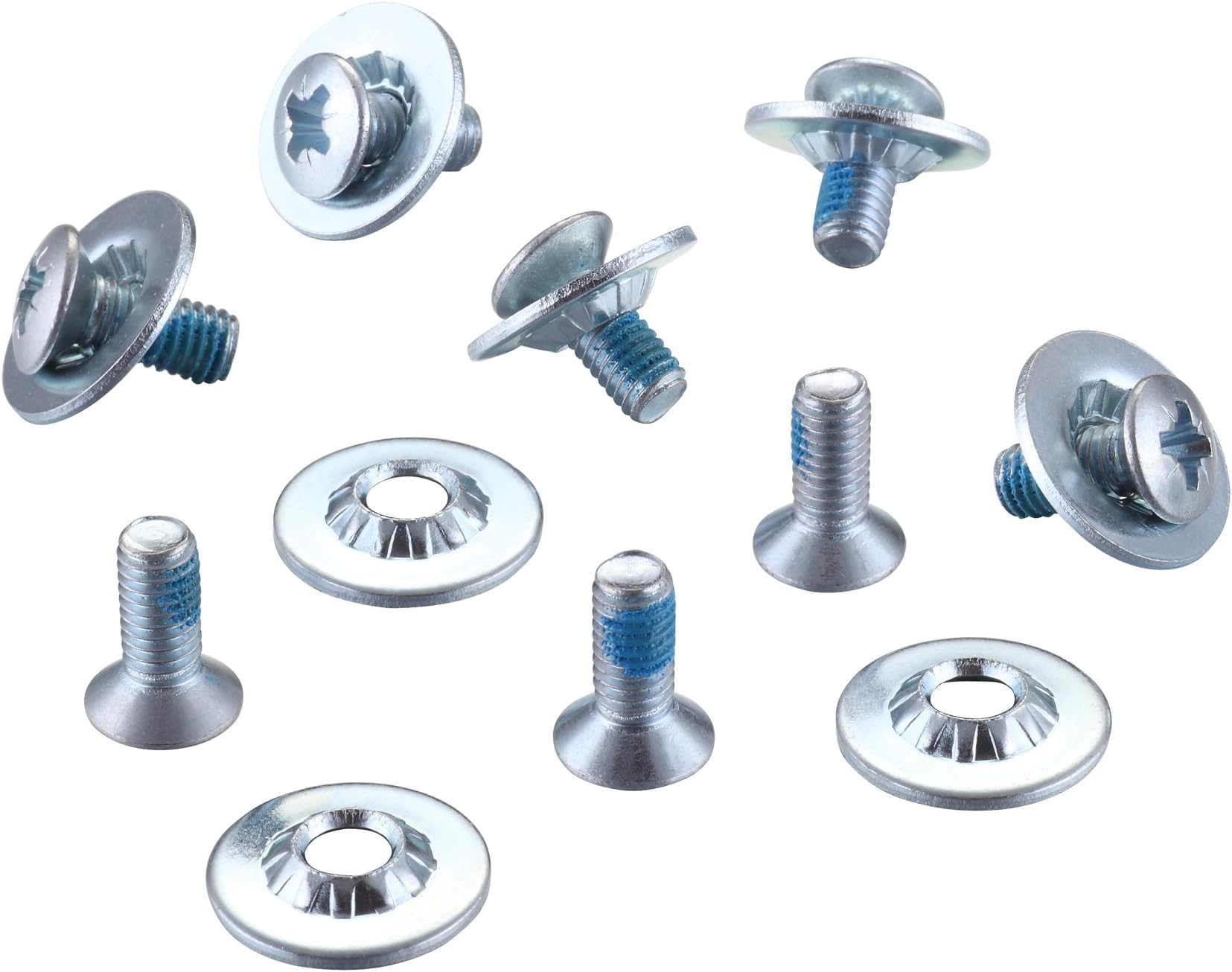 Snowboard Binding Screw Set(Silver Color)