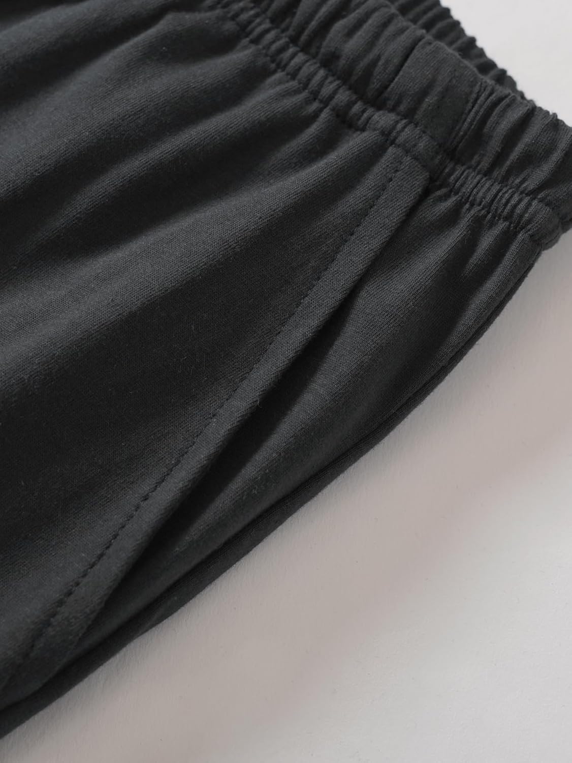 Latuza Women's Soft Cotton Knit Pajama Pants with Pockets - Image 6