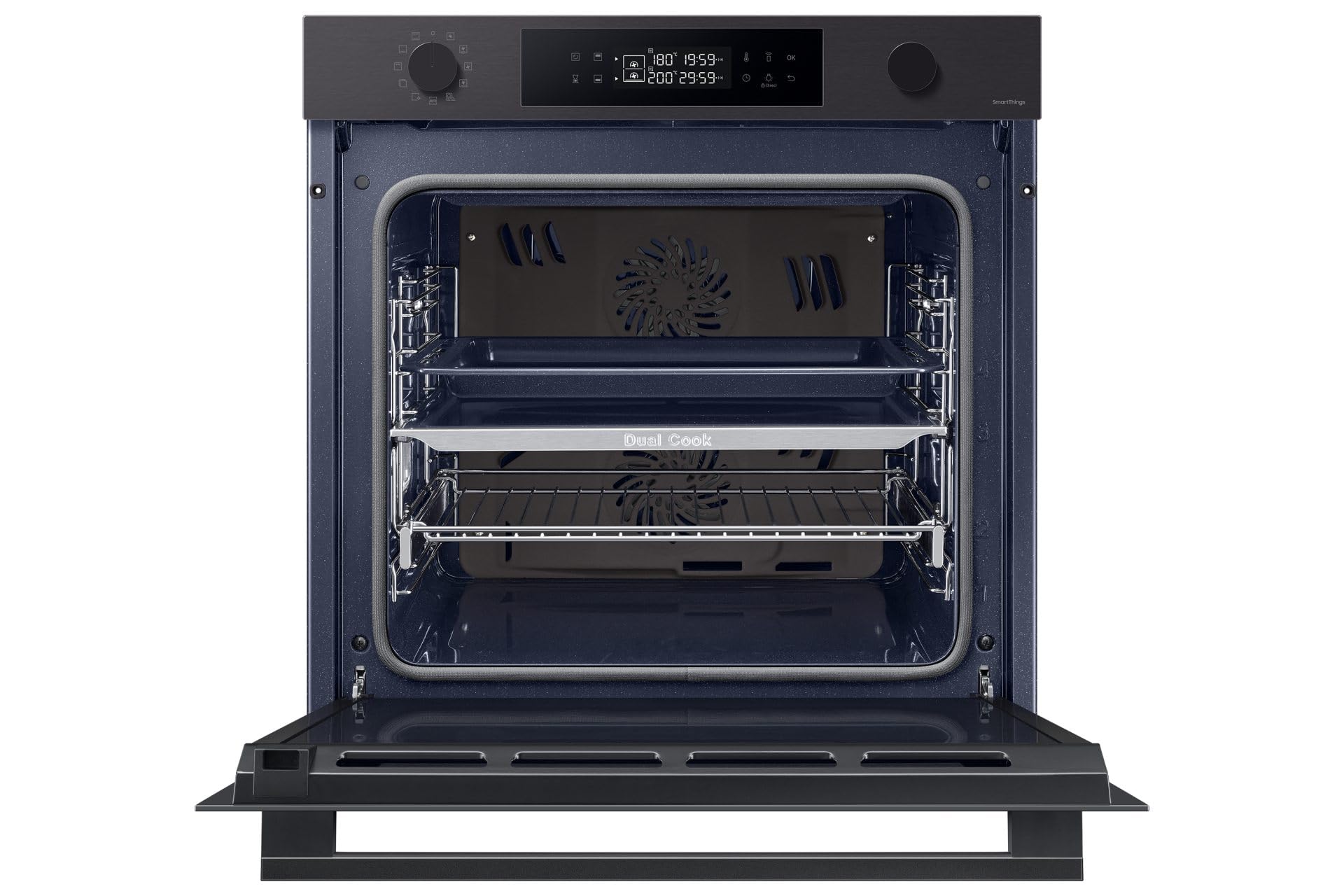 Forno Elettrico Ventilato Grill/Vapore 76 Litri Classe A+ 56 cm Nero - NV7B4440VBB