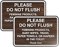 Vista 41 de All Quality Letrero clásico enmarcado con texto en inglés «Please Do Not Flush Thank You» para baño, 4 x 6 pulgadas (negro y blanco) 1 paquete