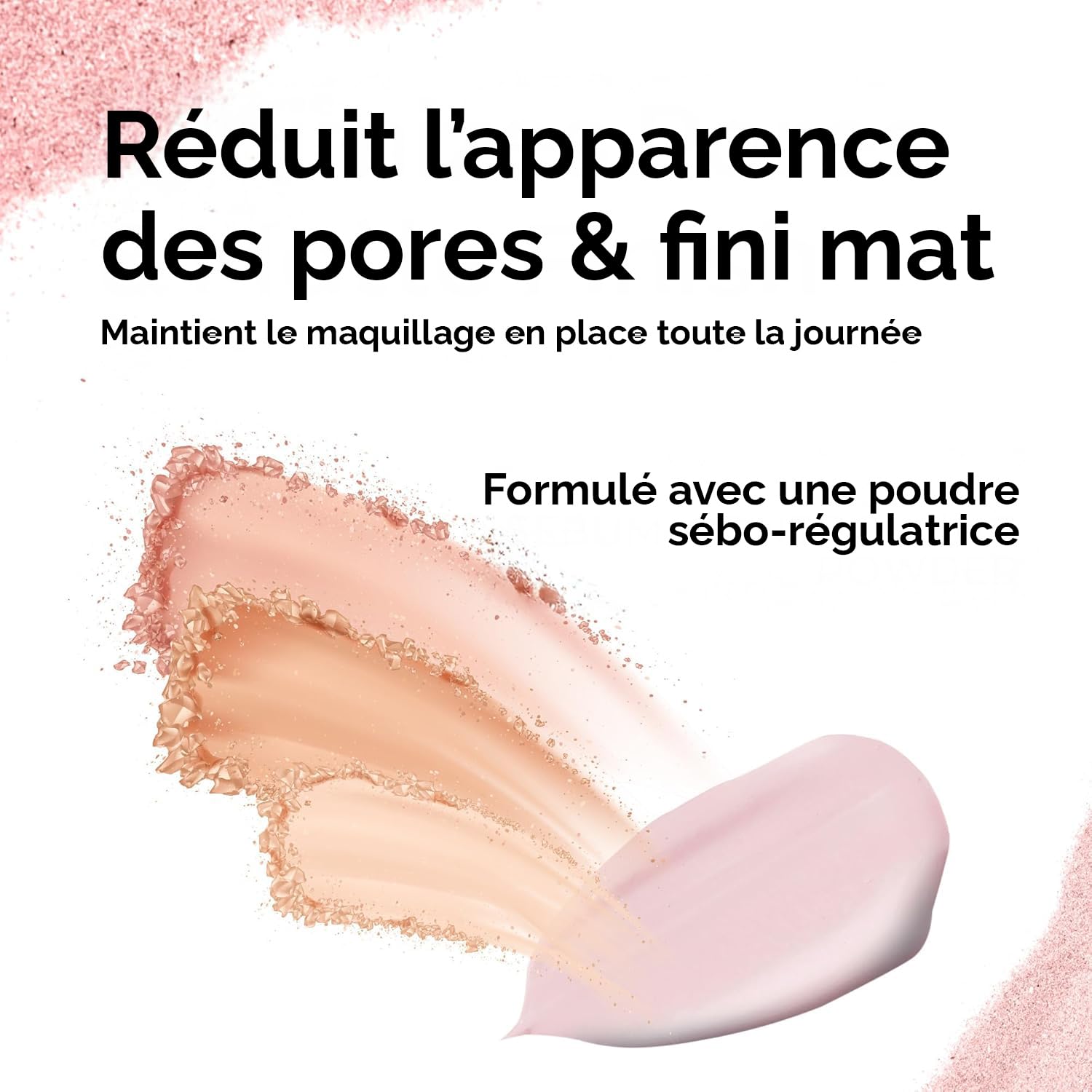 Elizabeth Mott Base de Maquillage Visage Matifiante - Primer Peau Grasse Anti-Brillance, Réducteur de Pores, Finition Mate, Sans Paraben et Sans Cruauté (30g)