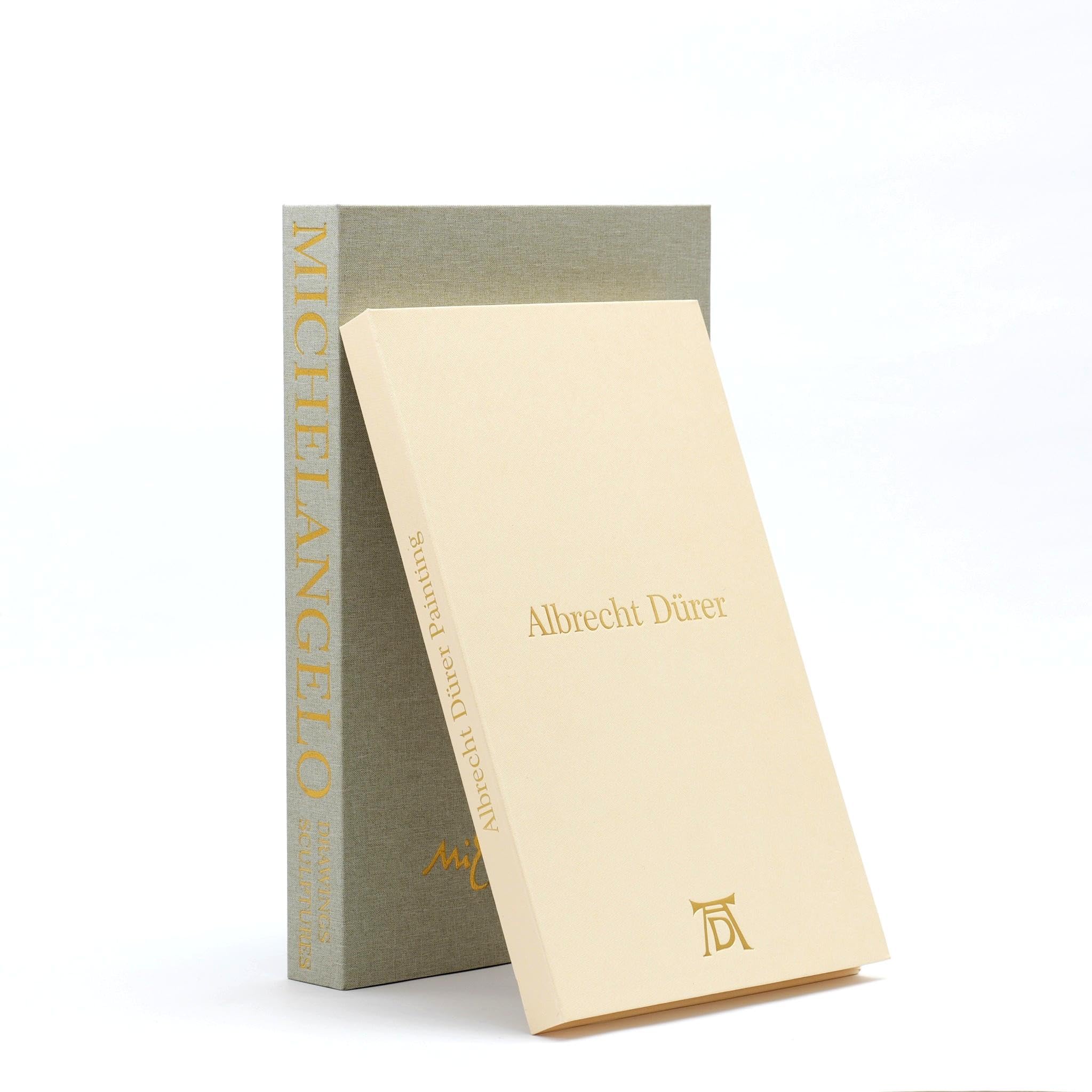 ADUN Stationery Linen Decorative Books -Set of 2 Minimalist Coffee Table Boxes with Hidden Storage,Fake/Faux Book Boxes for Bookshelf &Mantel Decor |