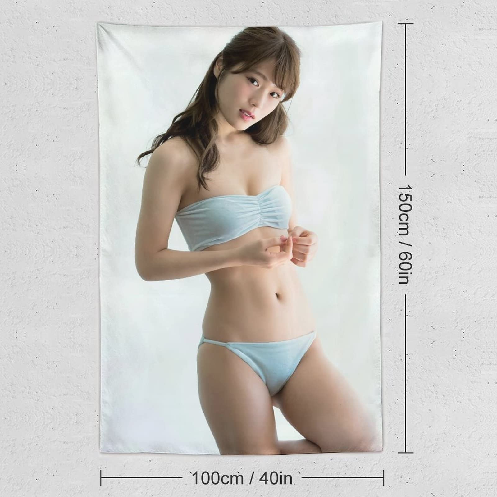 Amazon.co.jp: セクシー清純NMB48渋谷凪咲ポスター下着 タペストリー 