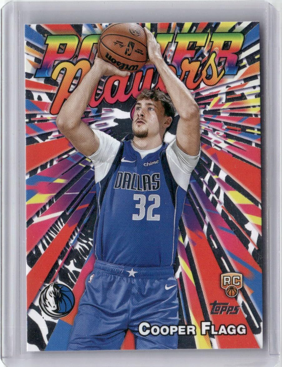 2025-26 Topps #PP-16 Cooper Flagg Power Players Rookie RC Basketball Card