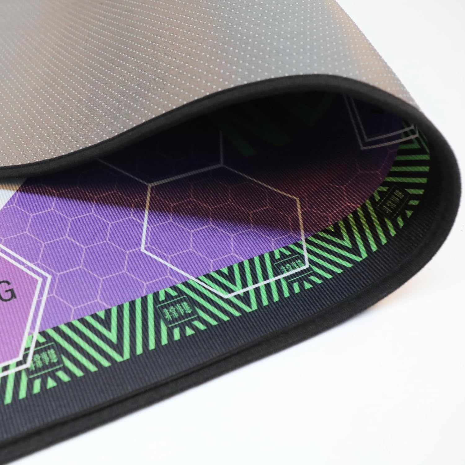 Gaming Chair Mat for Hardwood Floors, Inspired by The Design of Neon Genesis Evangelion, 35"x47" Rectangular Floor Mat, Suitable for Roller,Suitable for Game Rooms,bedrooms and Offices