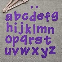 Vista 5 de Troqueles de alfabeto para hacer tarjetas, troqueles de corte de metal de 2 pulgadas para álbumes de recortes, troqueles de Navidad, troqueles