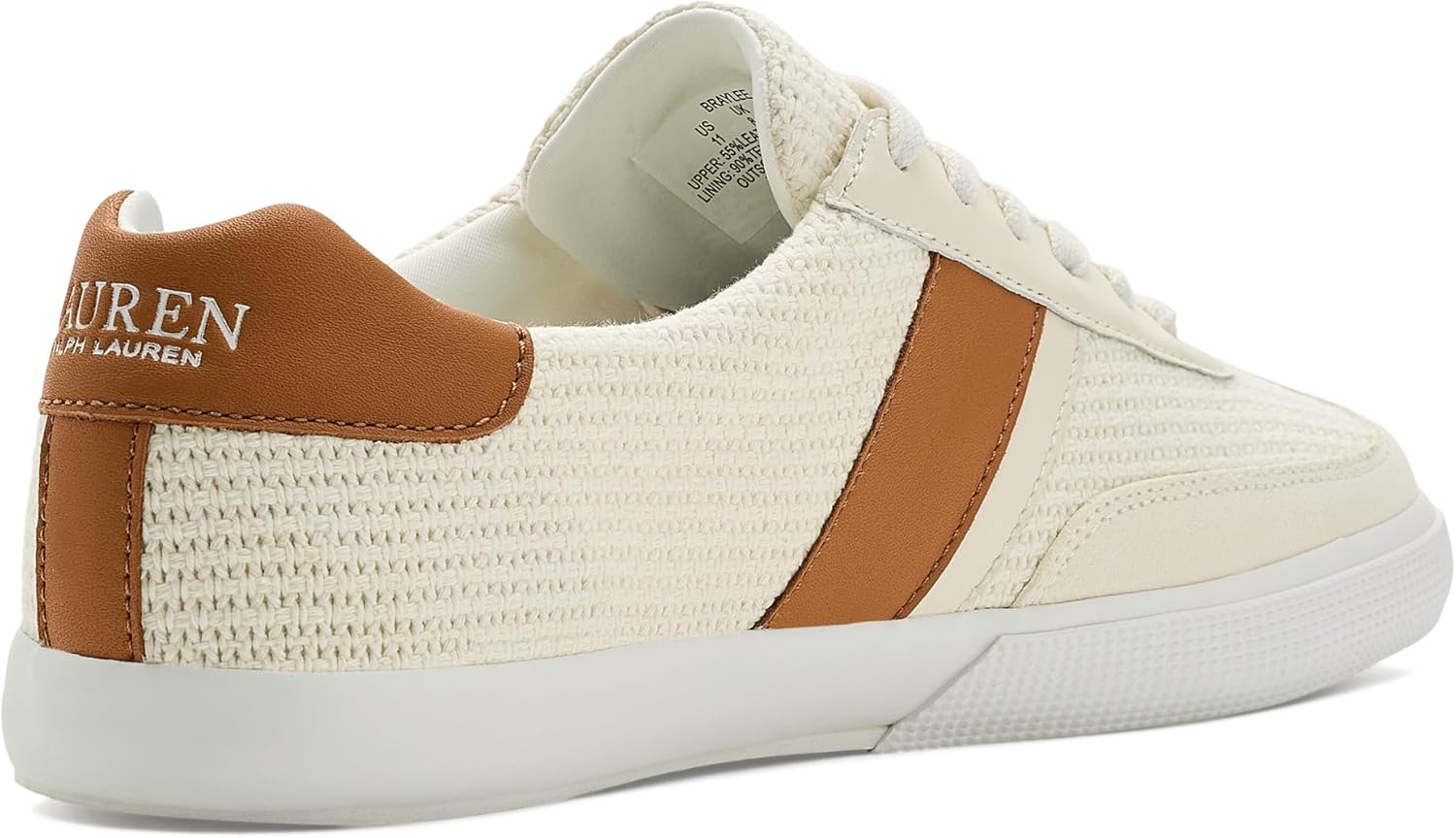Lauren Ralph Lauren Braylee Mesh & Leather Sneakers
