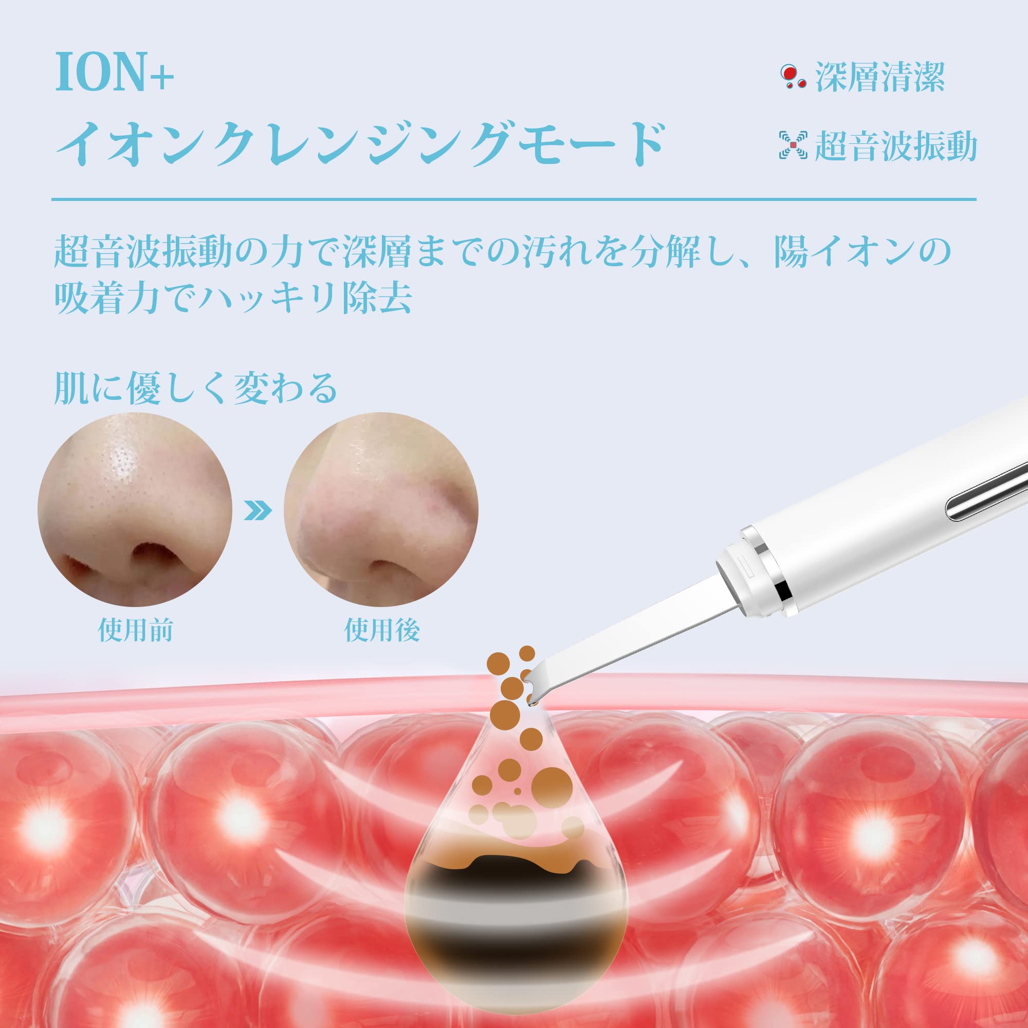 Amazon.co.jp: Sarlisi ウォーターピーリング 美顔器 クレンジング