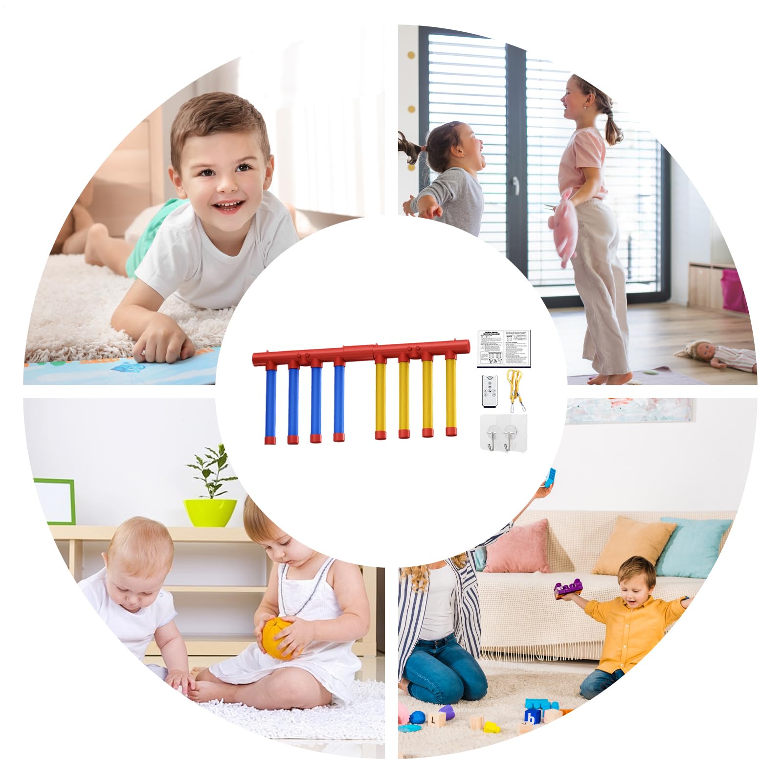 Juego De Palos De Velocidad Para Entrenamiento De Reflejos Sensorial Para Niños Y Adultos Mejora La Coordinación -Mano Para Familias Y Escuelas